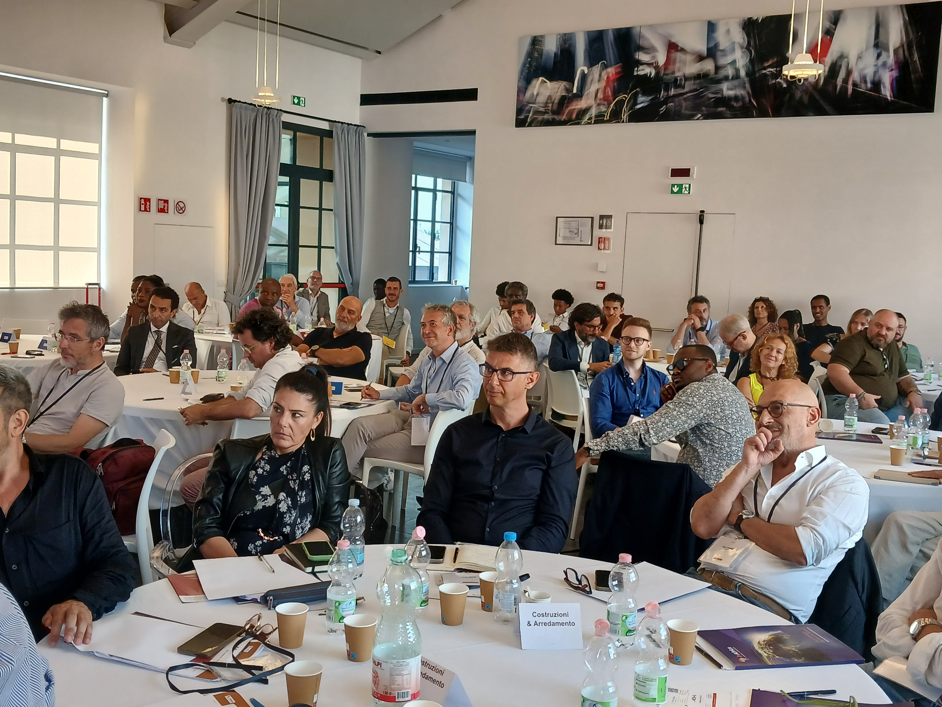 Club Day inAfrica — imprenditori riuniti in sala