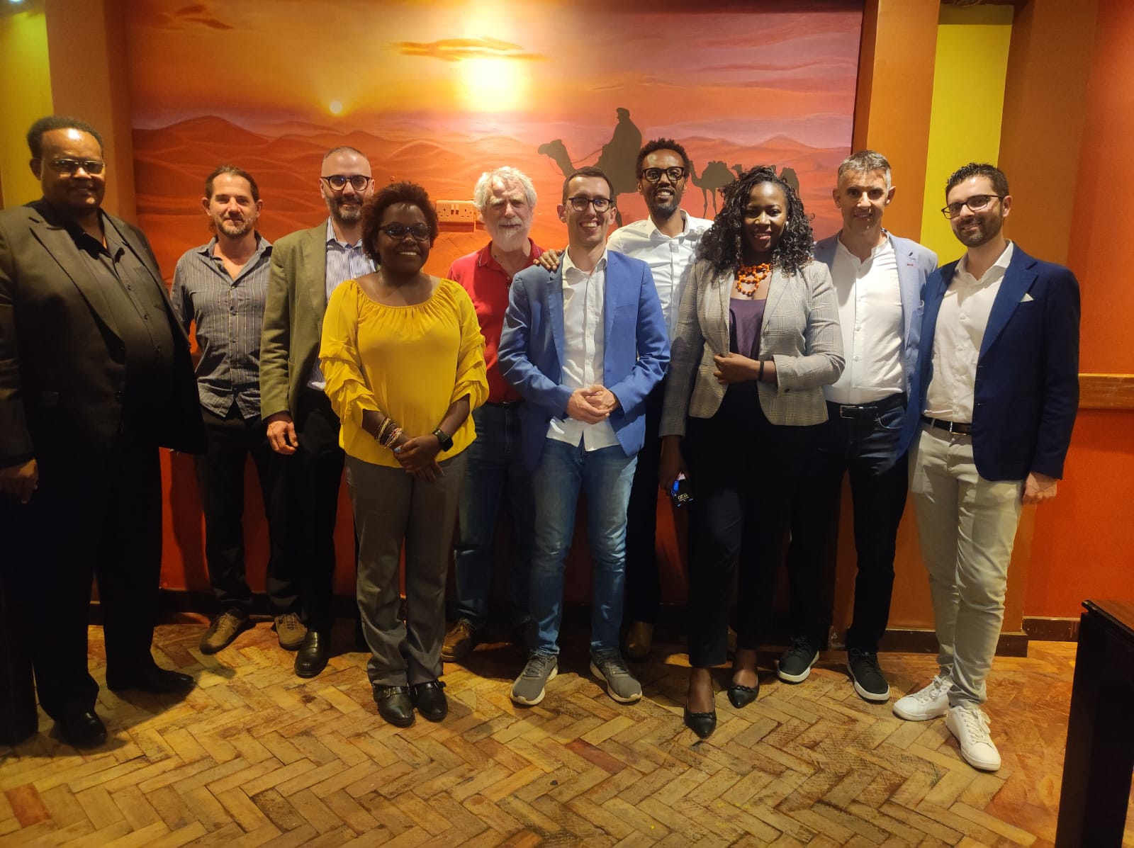 Cena del Club a Nairobi tra imprenditori italiani e partner africani